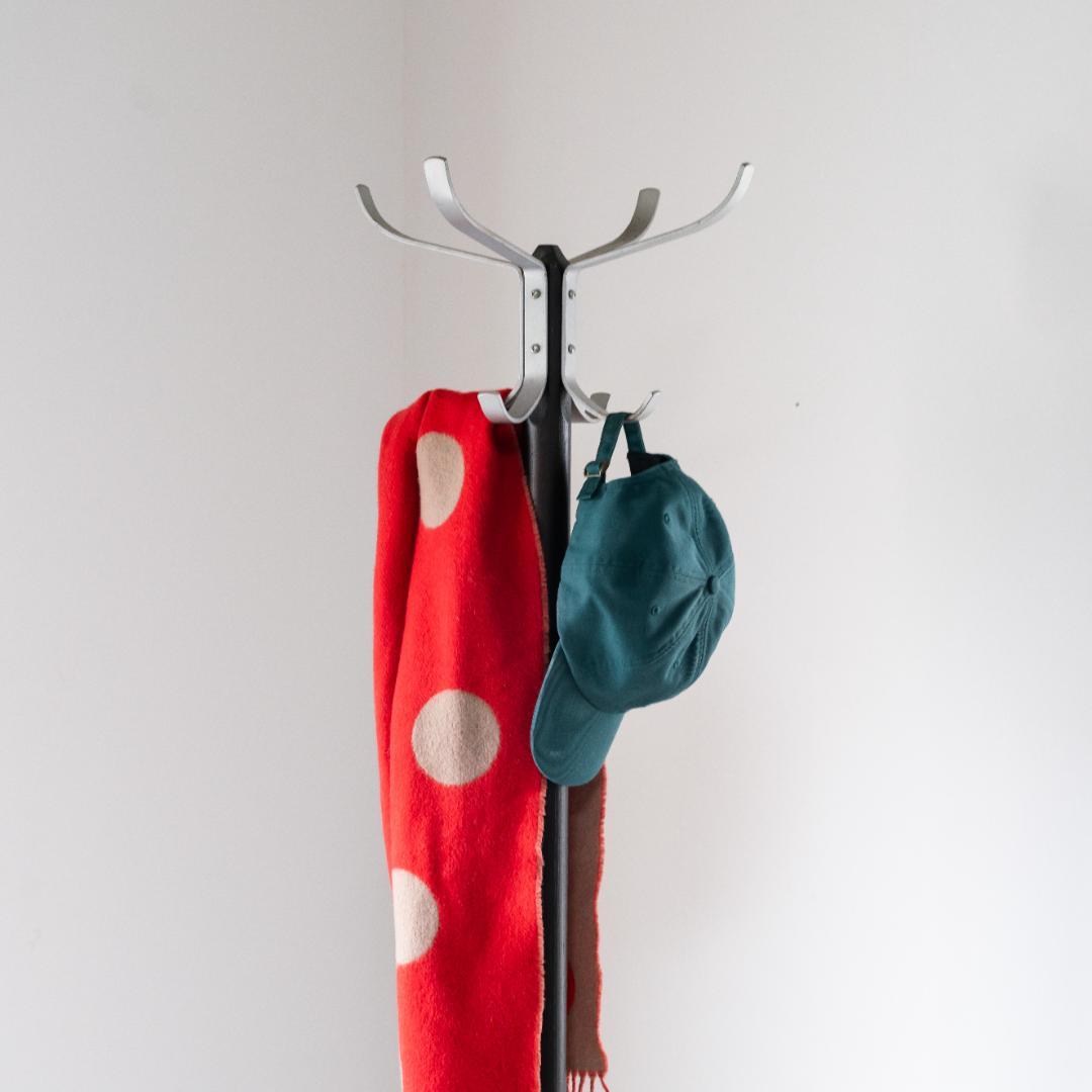 カリモク コート ポールハンガー ミッドセンチュリー　レトロモダン