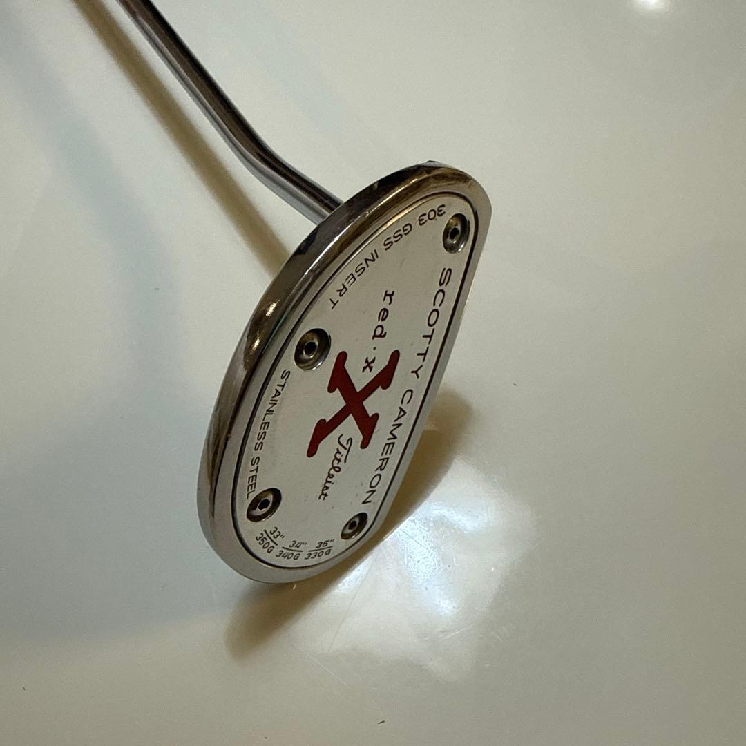【レフティ】スコッティキャメロン Red X GSSミラーフィニッシュ