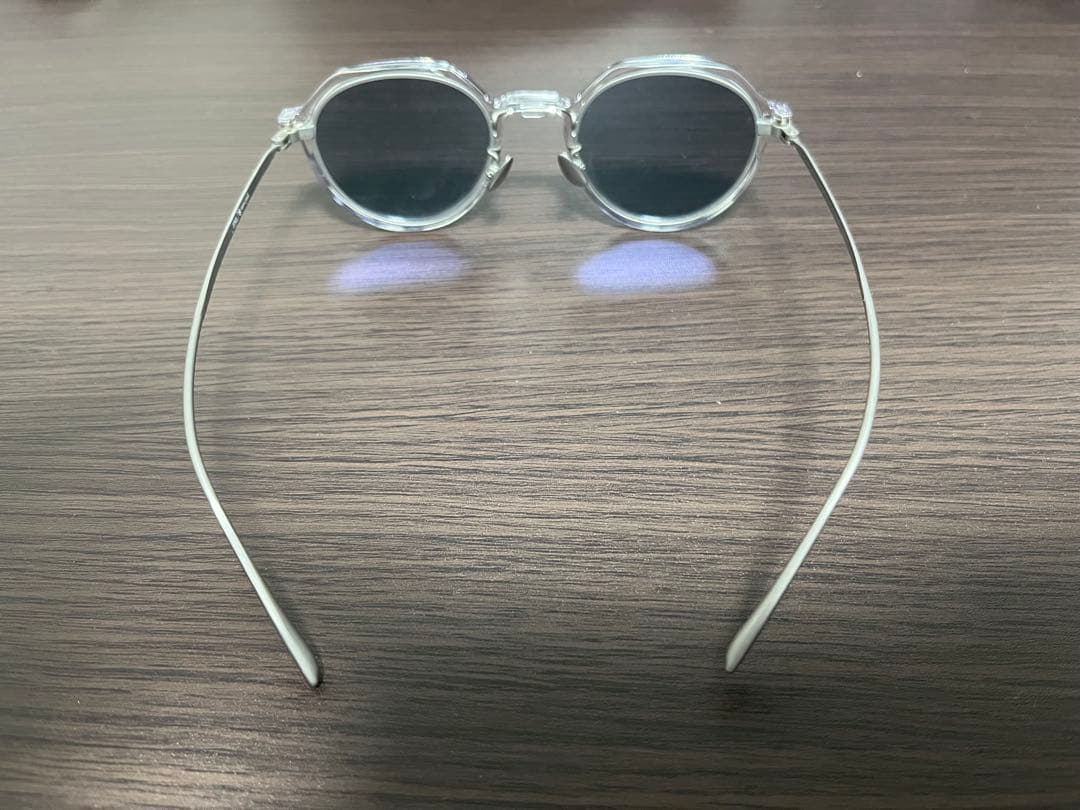 スノーピーク✖️JINS クリアフレーム ラウンドサングラス