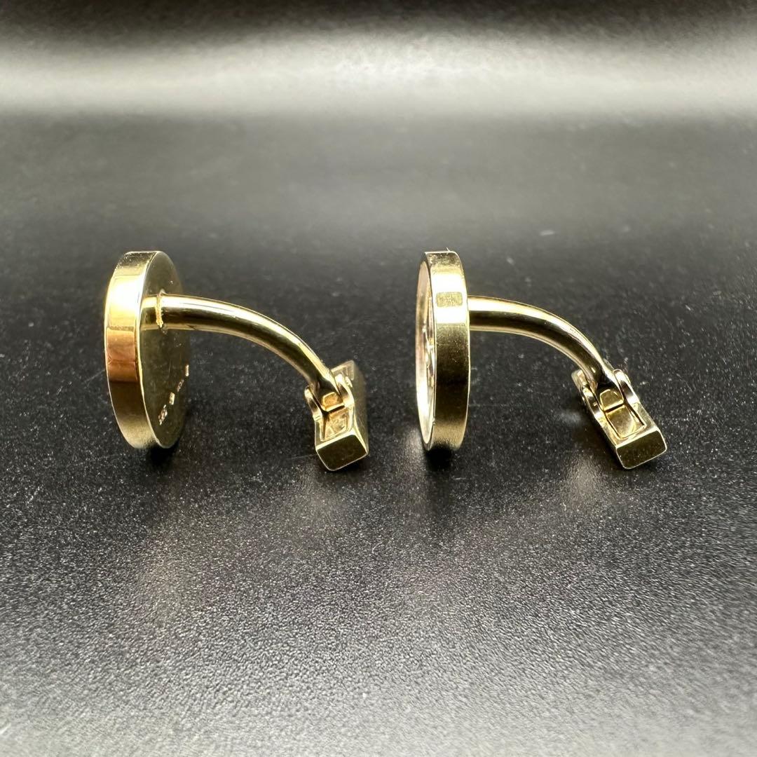 極美品✨　ルイヴィトン　カフス　M64482　ダミエ　シルバー　1301