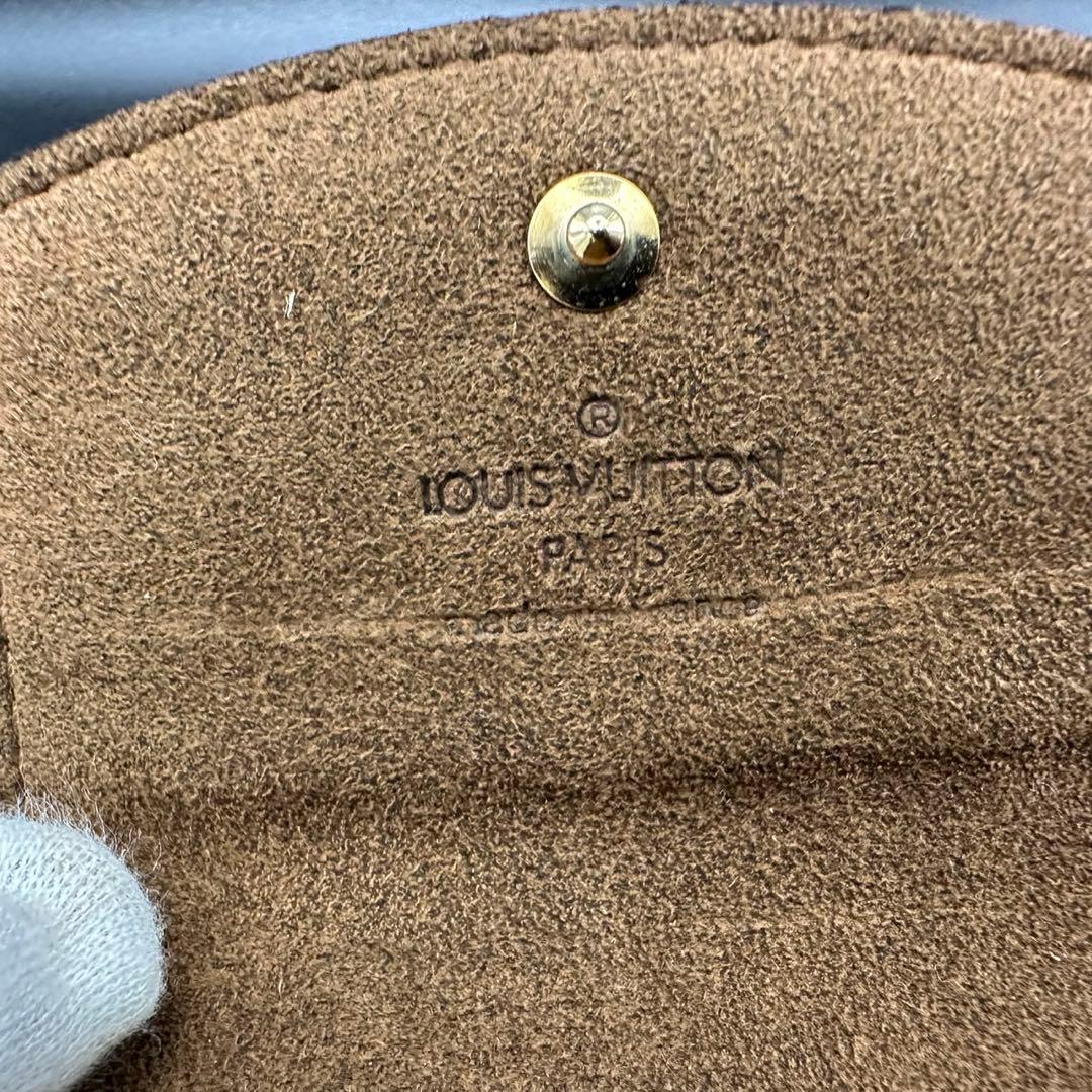 極美品✨　ルイヴィトン　カフス　M64482　ダミエ　シルバー　1301