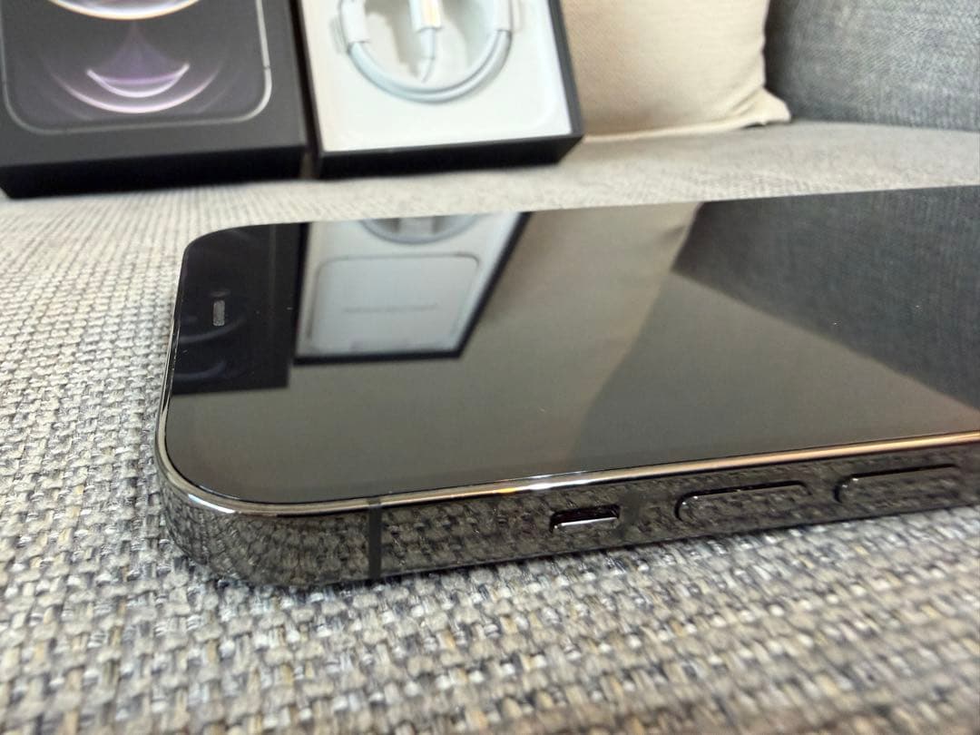 Apple iPhone 12 Pro Max 本体 グレー256GB 美品