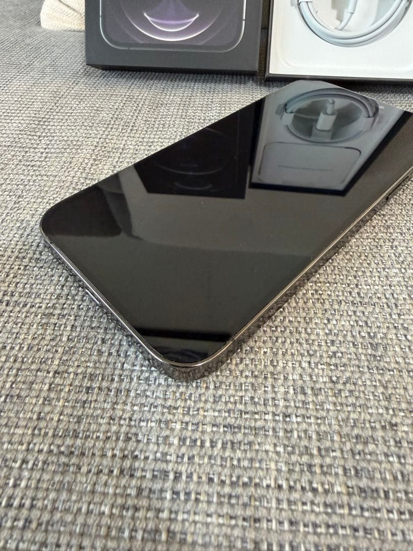 Apple iPhone 12 Pro Max 本体 グレー256GB 美品