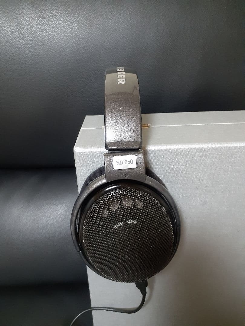 希少美品名機☆ゼンハイザー HD650 リファレンスクラス 箱保証書説明書