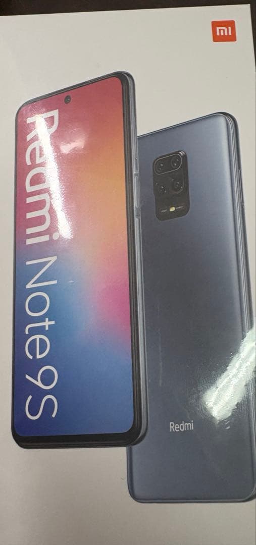 未開封 Redmi Note 9S Aurora Blue 128GB ④