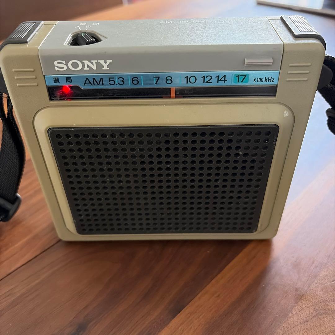 SONY ポータブルAMラジオ ICR-S71