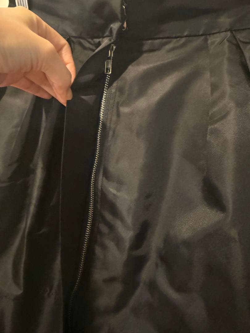 最終値下げ！AMOMMA MINI TACK SKIRT ブラック