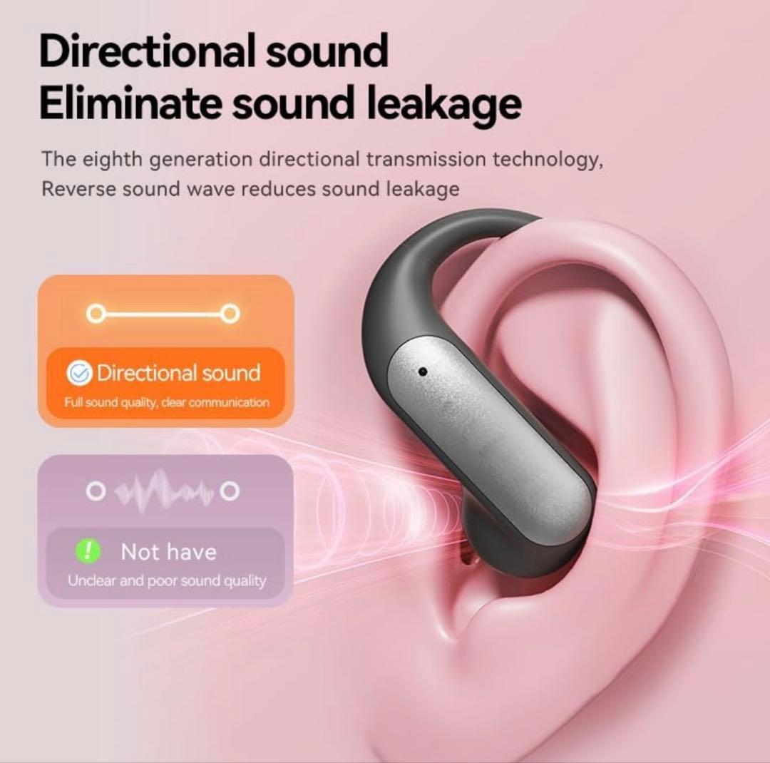 【2026年最新版】ブラック ワイヤレスイヤホン AI翻訳機能付き