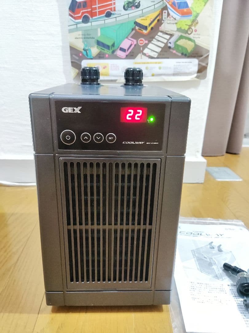 【未使用・開封のみ】GEX クールウェイ BK-C120 水槽用クーラー