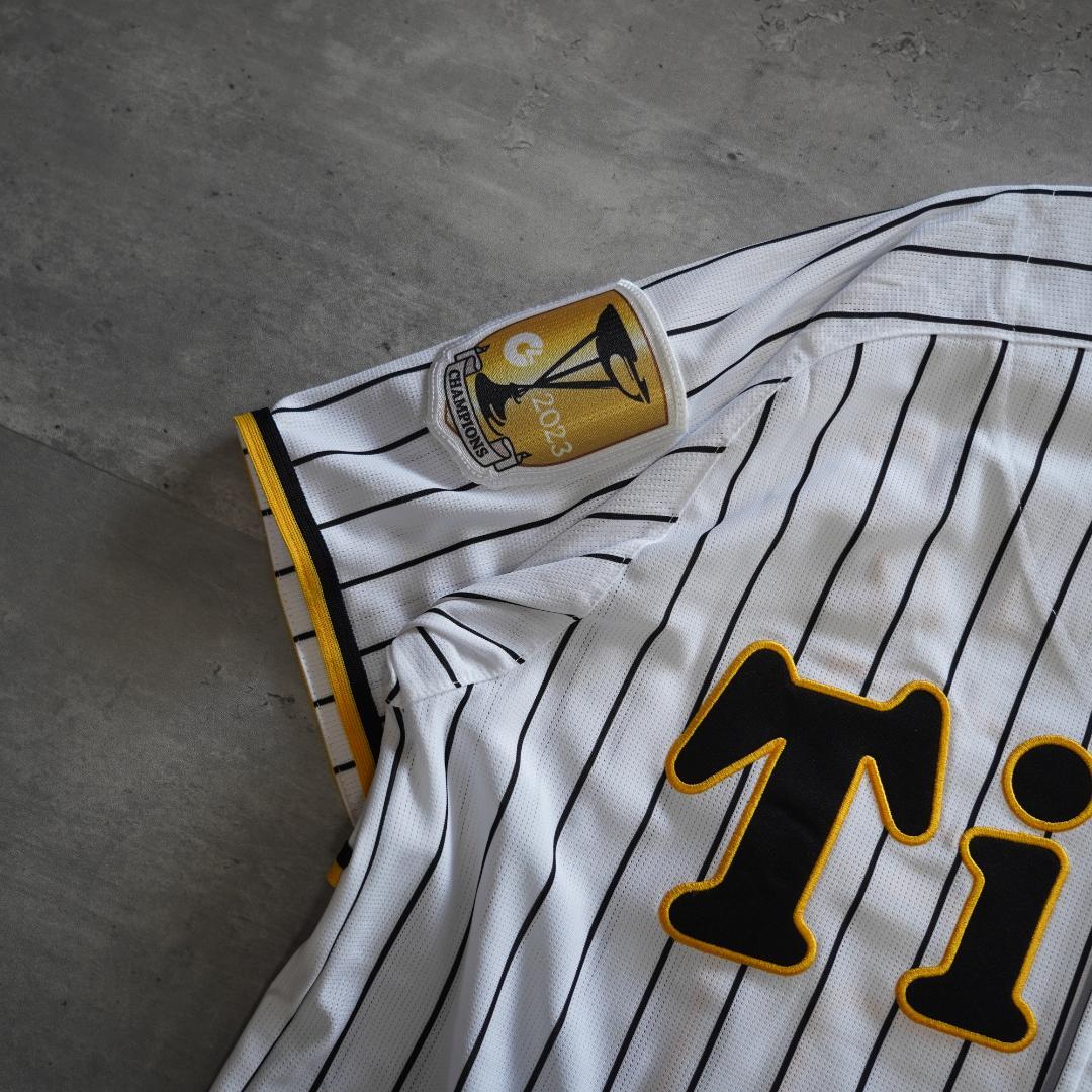 ミズノ　阪神タイガース　才木浩人　ハイクオリティレプリカユニフォーム　Lサイズ