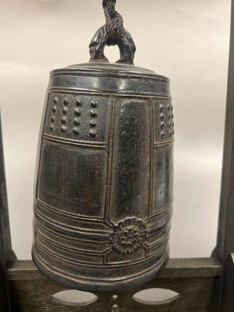 喚鐘　４寸　古手色　小槌付