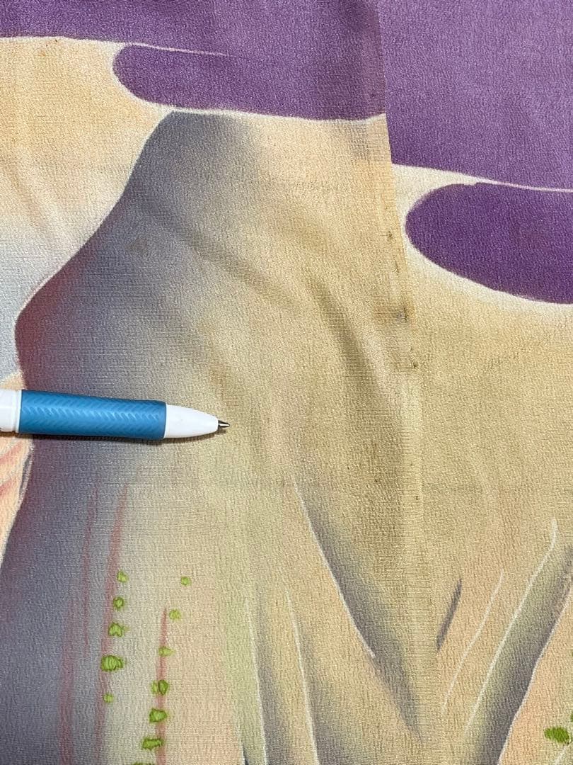 加賀のれん　お城柄　鶴　花嫁のれん