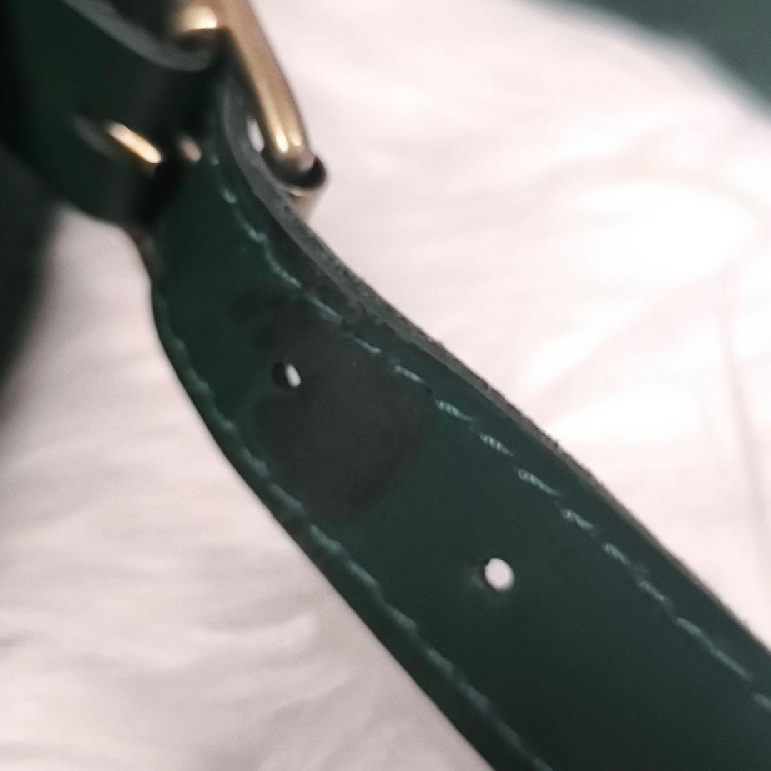 【虚々様】ドクターマーチン　サッチェルバッグ　15インチ　グリーン