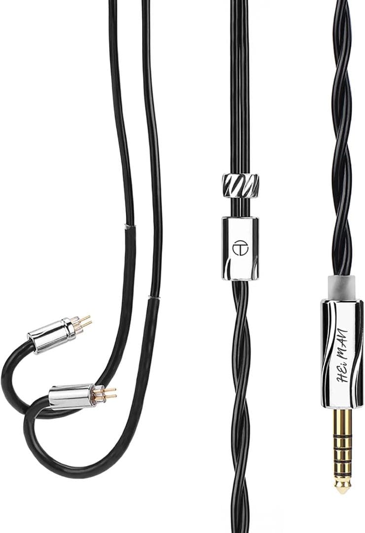 Linsoul TRN Heiman単結晶銅銀メッキ+純銀混合で編み込みハイブリ