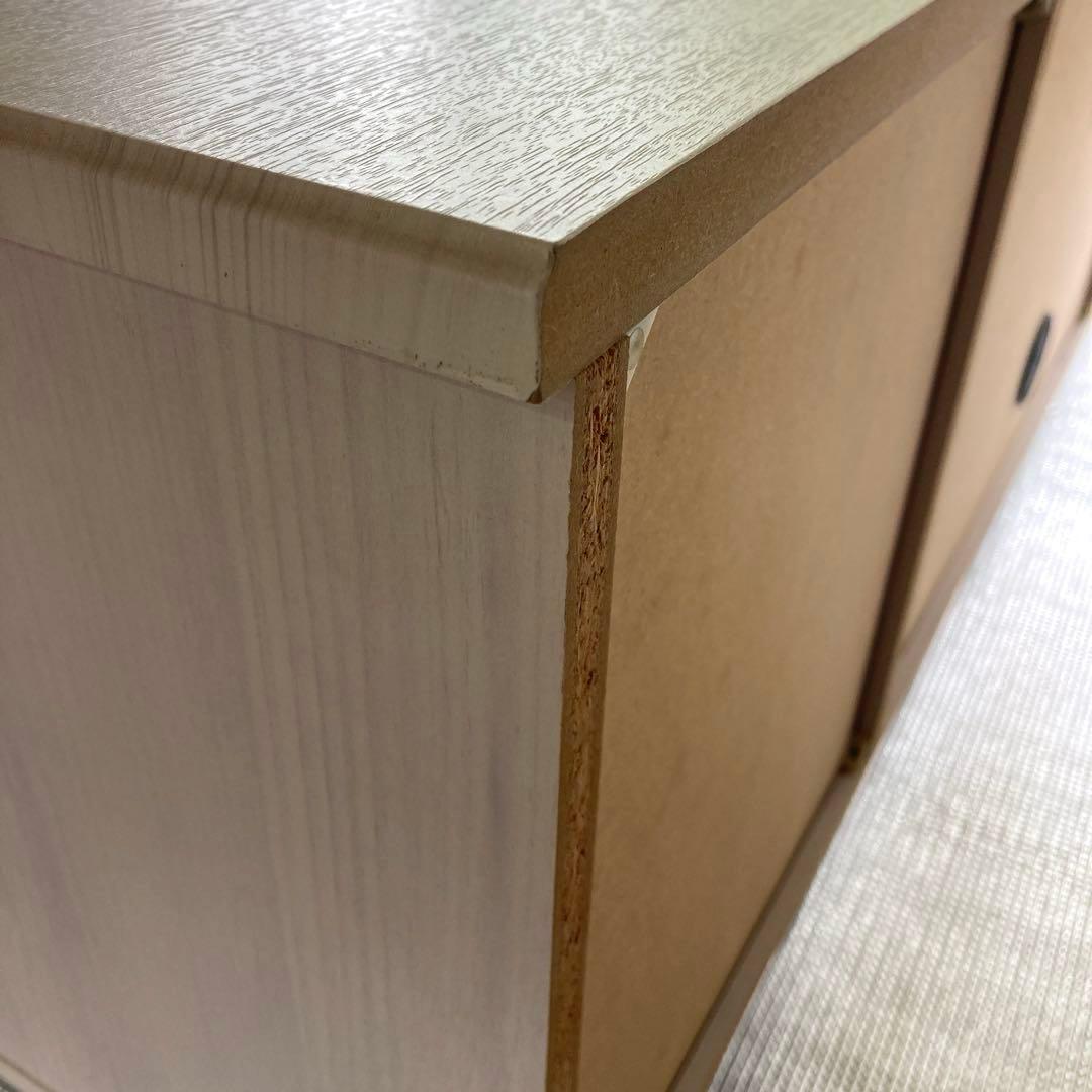 【自社配送エリア限定販売】パっと見超美品！ニトリテレビボード！ホワイト木目調！