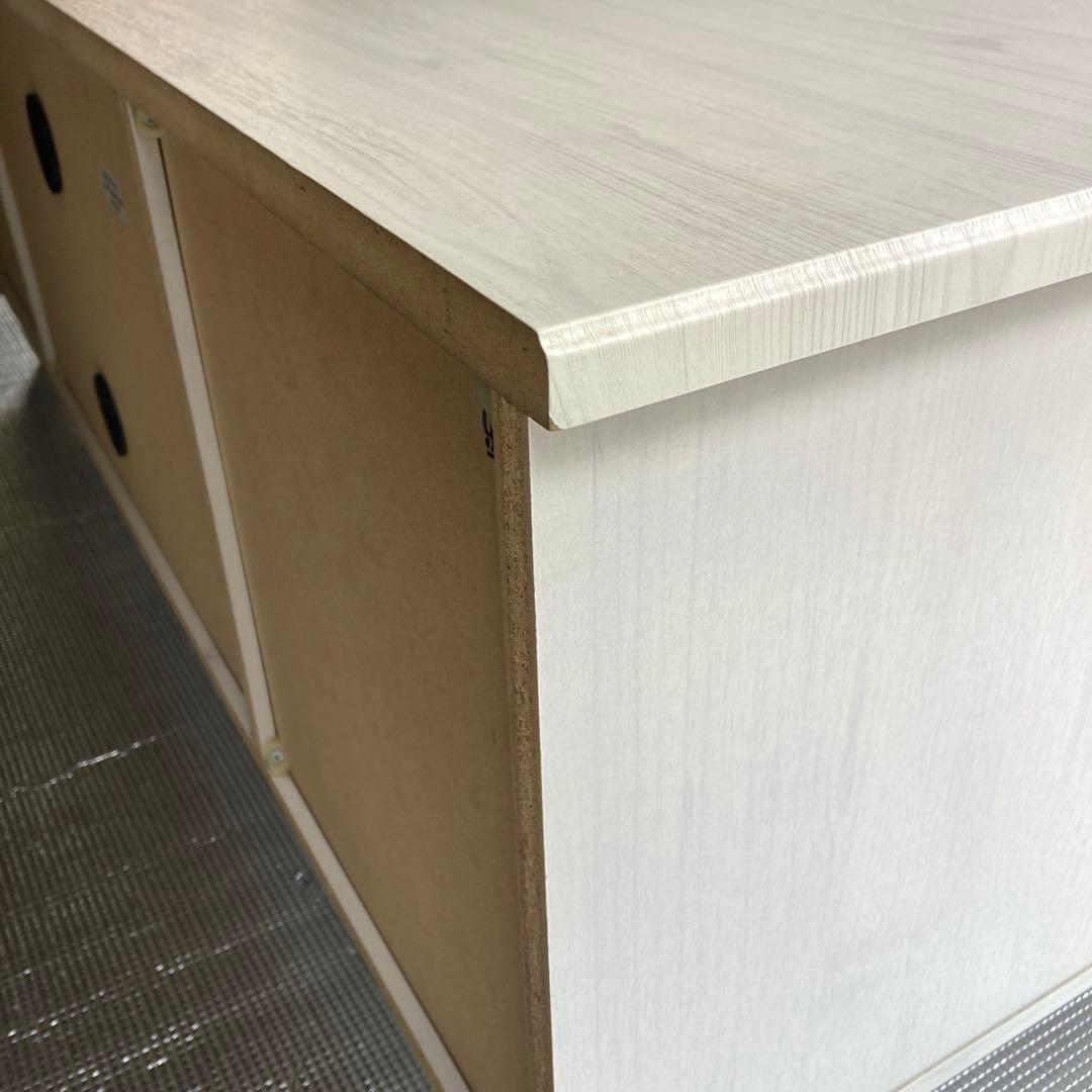 【自社配送エリア限定販売】パっと見超美品！ニトリテレビボード！ホワイト木目調！