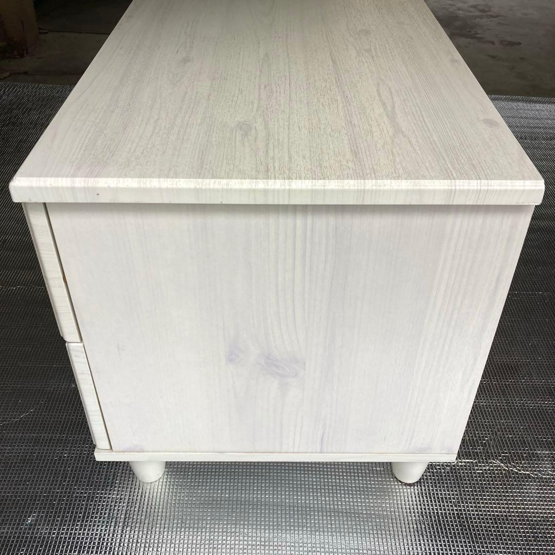 【自社配送エリア限定販売】パっと見超美品！ニトリテレビボード！ホワイト木目調！