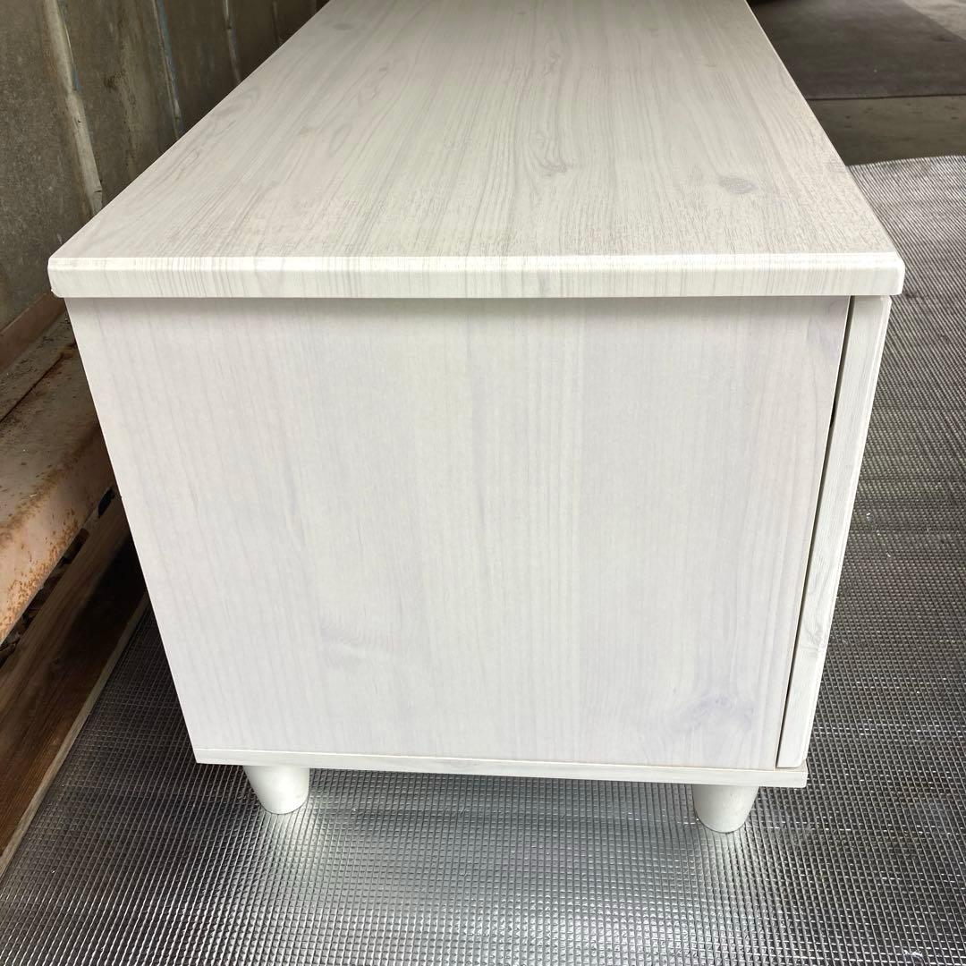 【自社配送エリア限定販売】パっと見超美品！ニトリテレビボード！ホワイト木目調！