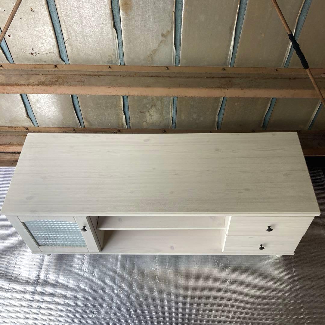 【自社配送エリア限定販売】パっと見超美品！ニトリテレビボード！ホワイト木目調！