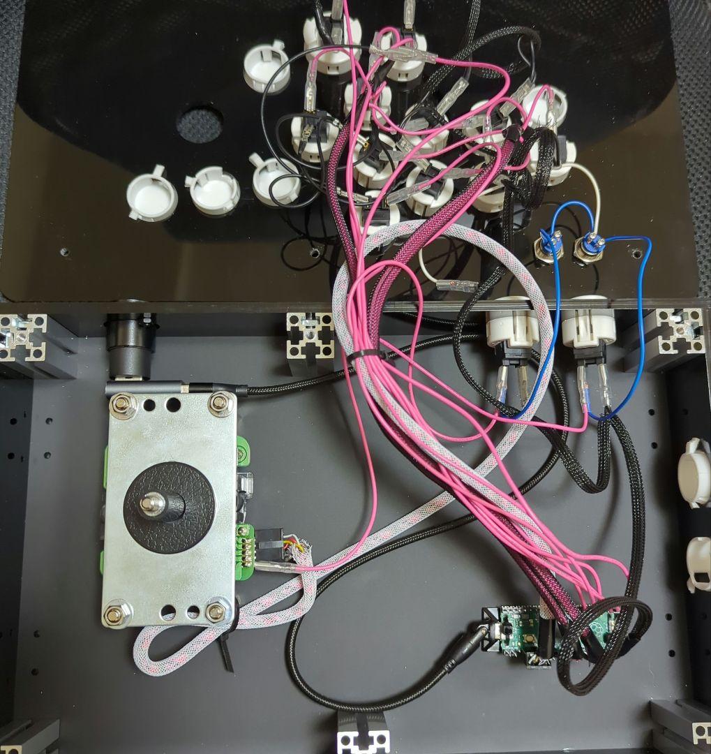 攻撃ボタン24mm アーケードコントローラー