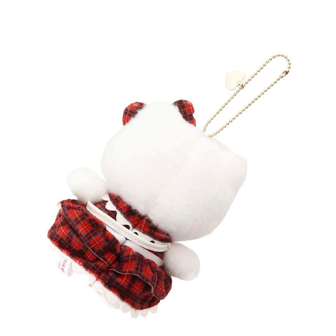 全国完売‼︎サマンサタバサ【ハローキティ】　ぬいぐるみチャーム☆レッド