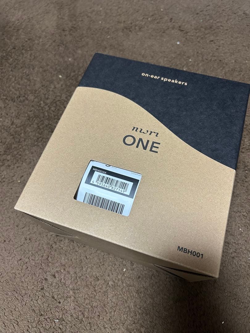 nwm ONE ブラック ワイヤレスヘッドホン