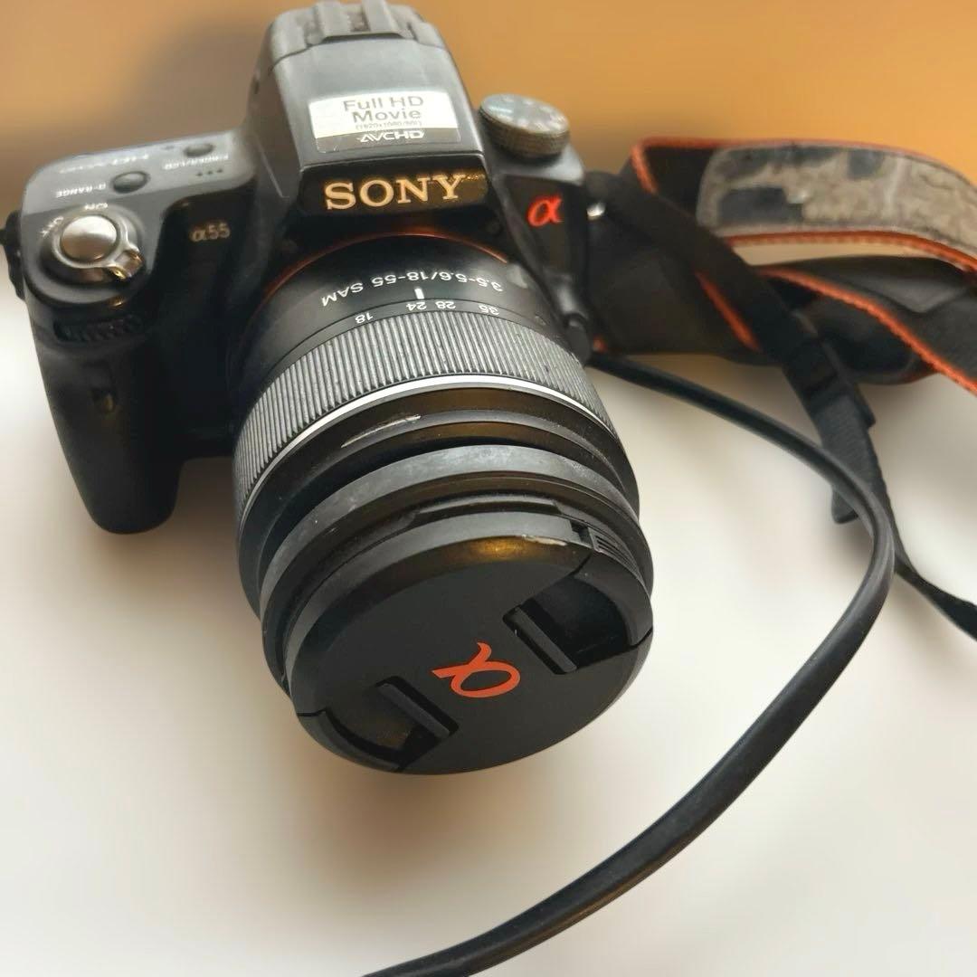 ジャンク品　SONY α55 デジタル一眼レフカメラ