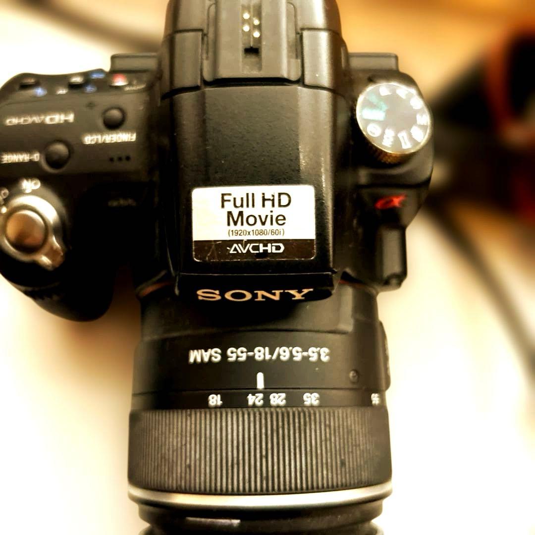 ジャンク品　SONY α55 デジタル一眼レフカメラ