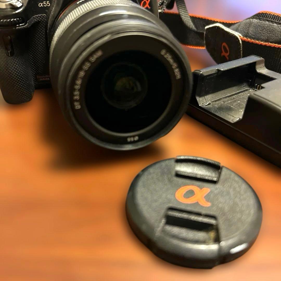 ジャンク品　SONY α55 デジタル一眼レフカメラ