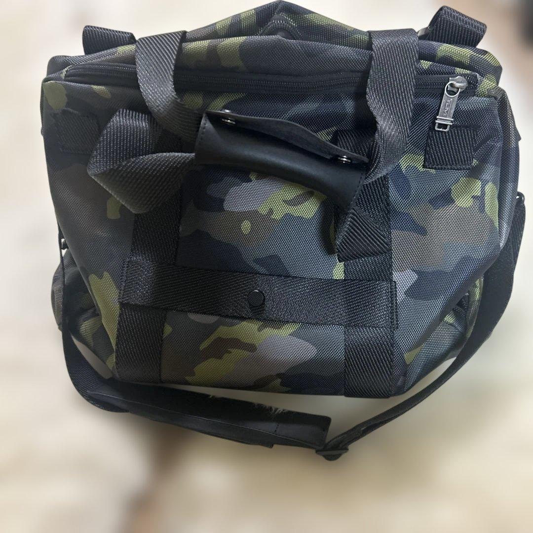 TUMI ダッフルバッグ buckley duffel 迷彩 イニシャルKN