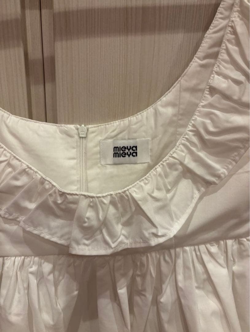 【mieya mieya】PETIT APLON TOP