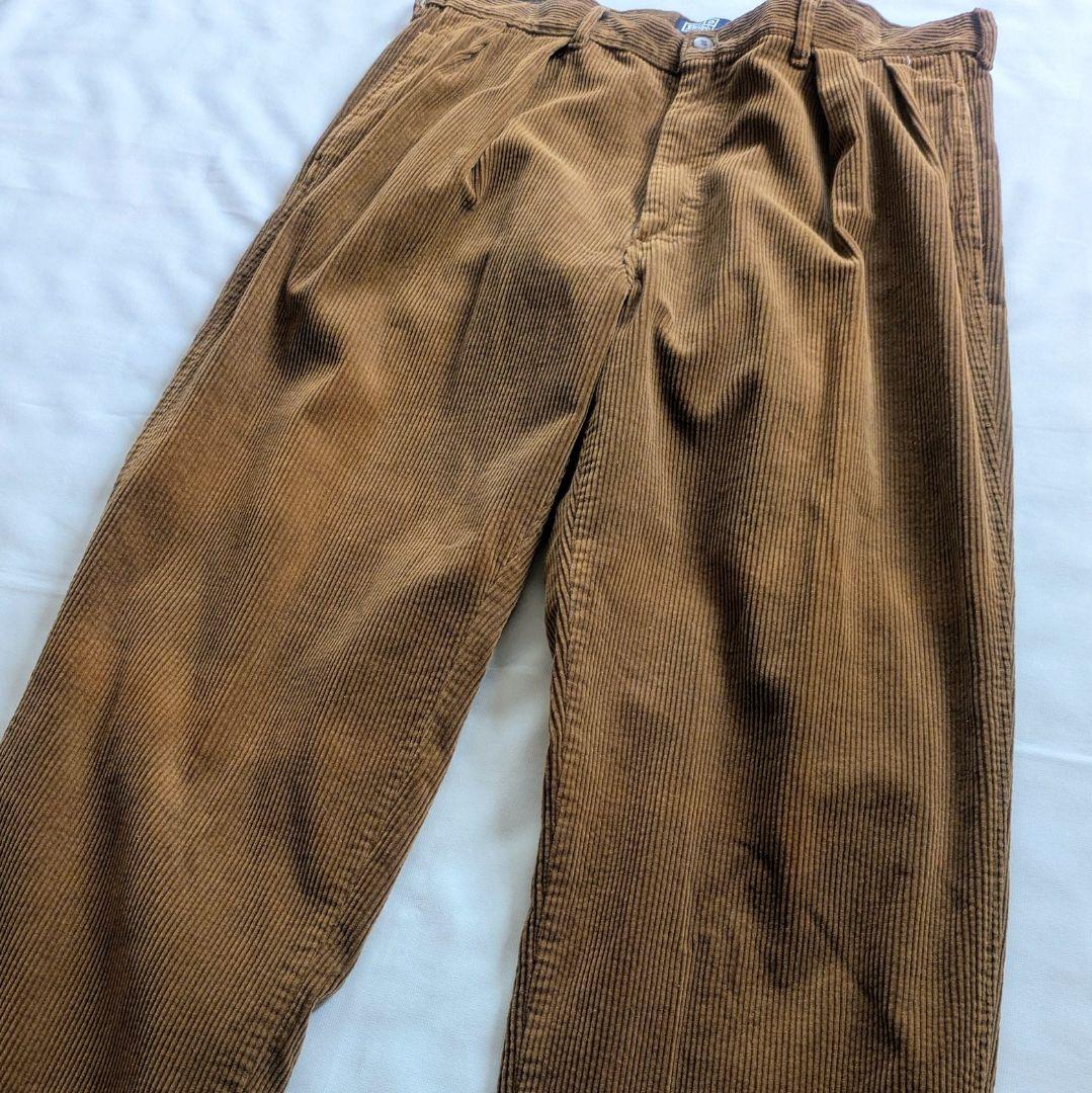 ポロ ラルフローレン　コーデュロイパンツ　USA製　w38　コーズ　アメリカ製