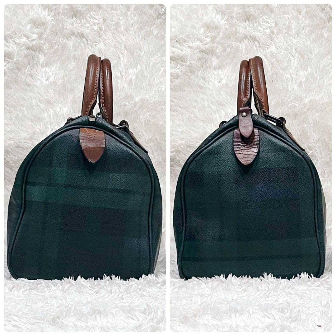 美品 Ralph Lauren ミニボストンバッグ ブラックウォッチ