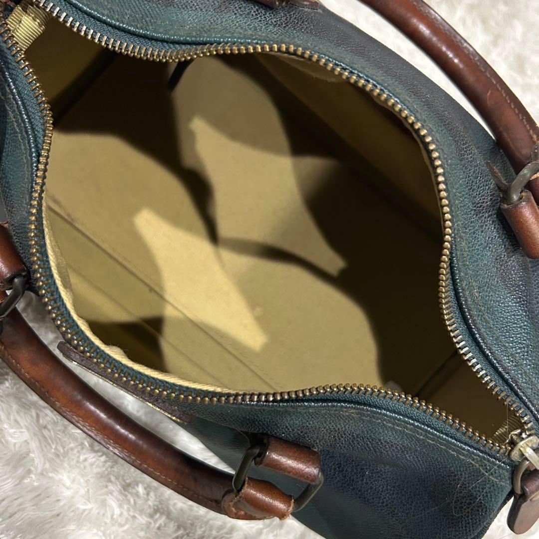 美品 Ralph Lauren ミニボストンバッグ ブラックウォッチ