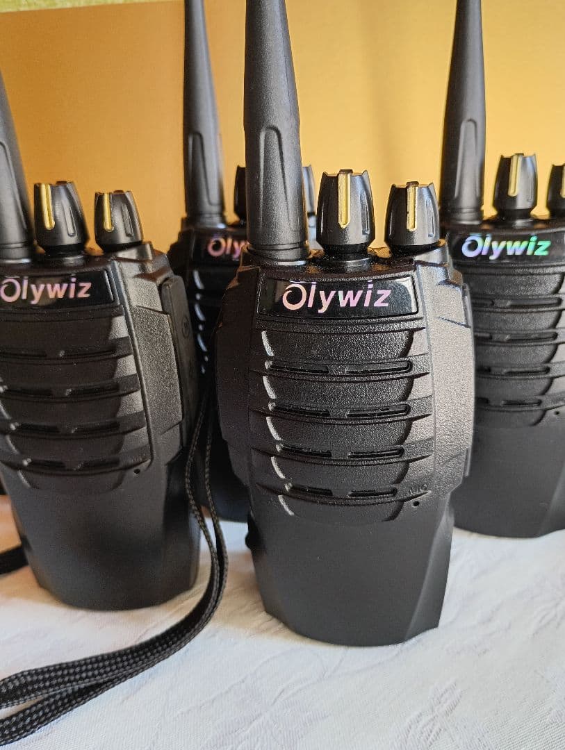 全て揃ってすぐ使える長距離 トランシーバー 4台セット