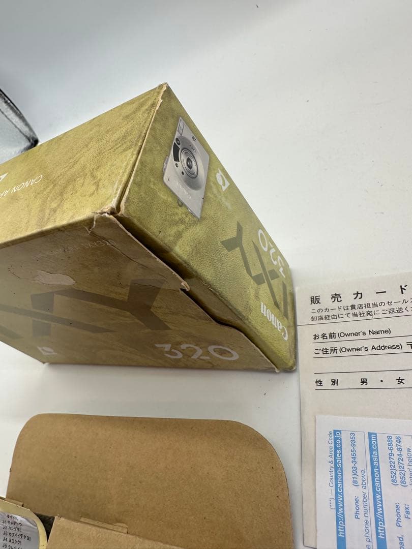【未使用品】CANON キャノン IXY 320 コンパクトフィルムカメラ※r2