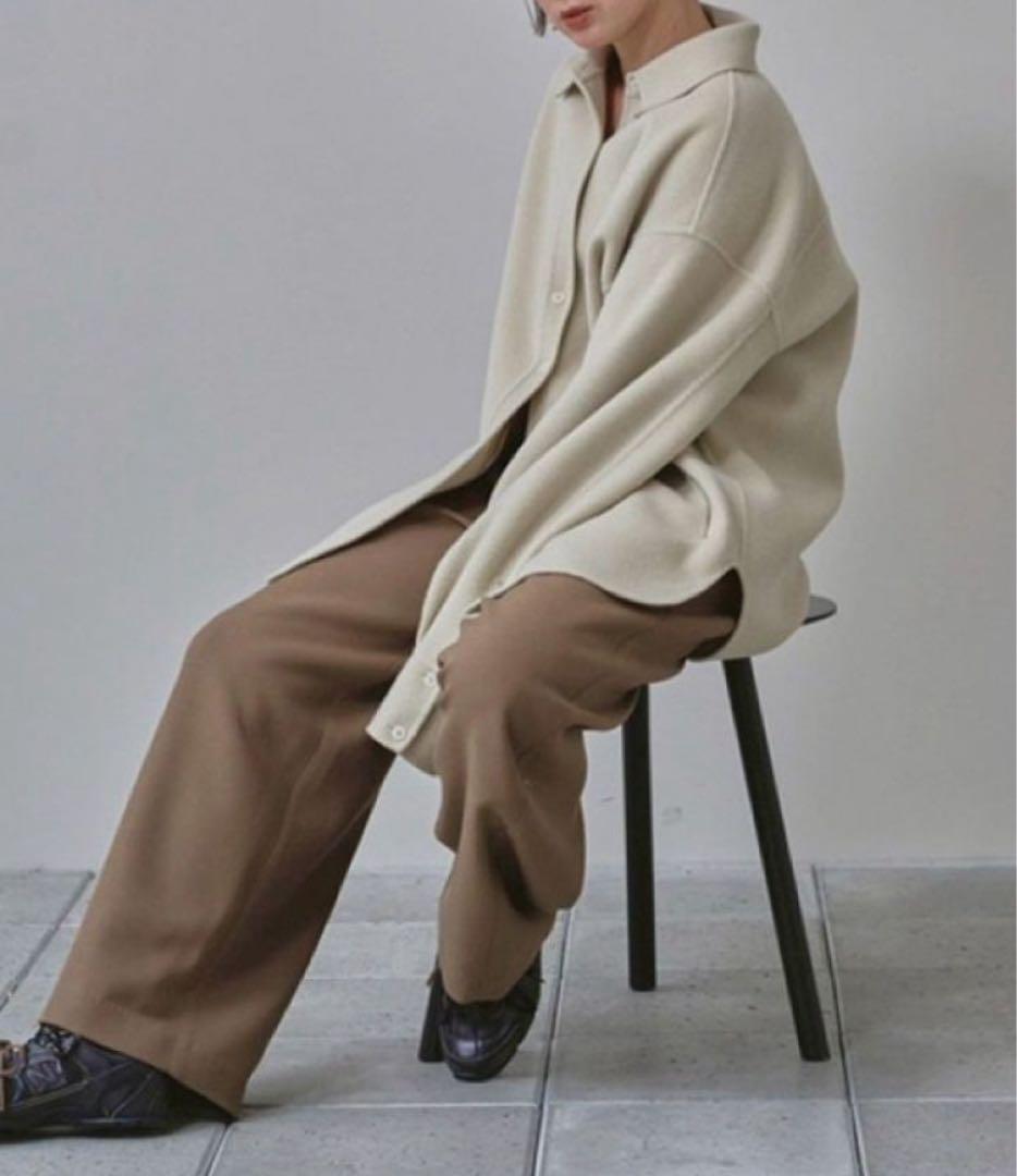 TODAYFUL Wool Shirts Jacket セージ