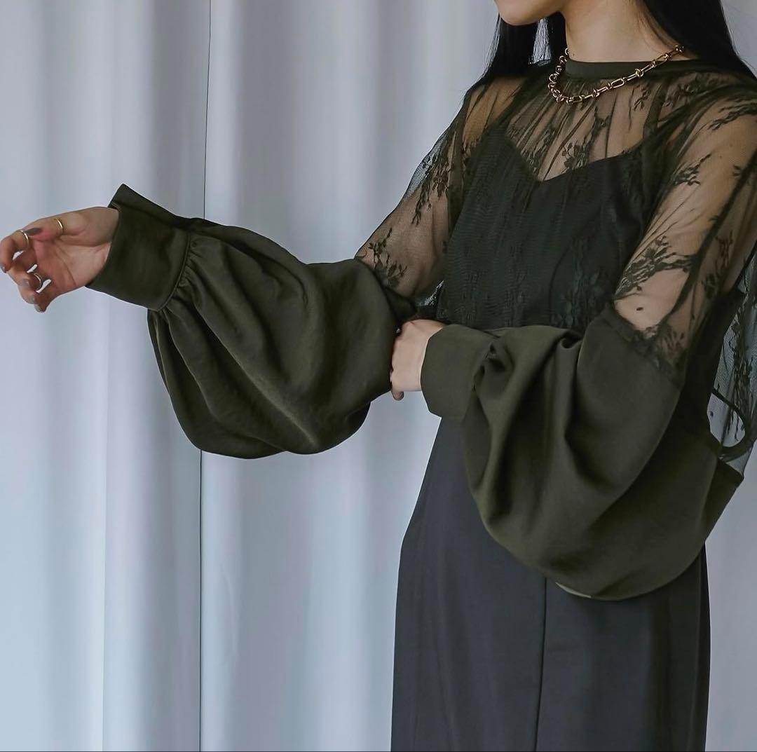 Ezick Lady set レーストップドレス オケージョン 同窓会 ボレロ