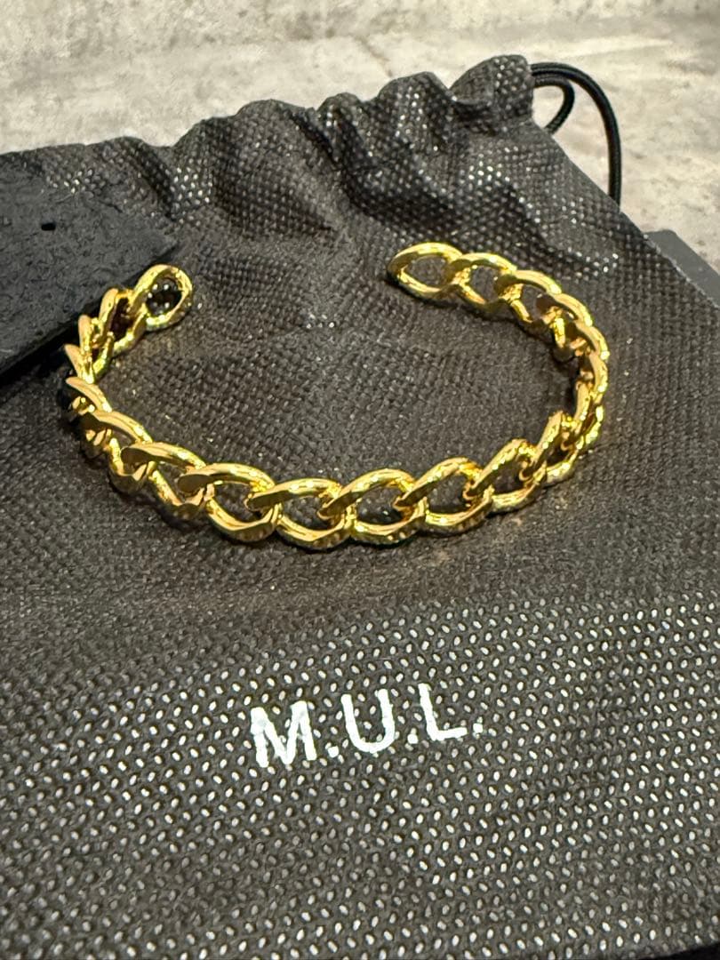M.U.L バングル ピカピカゴールド エムユーエル