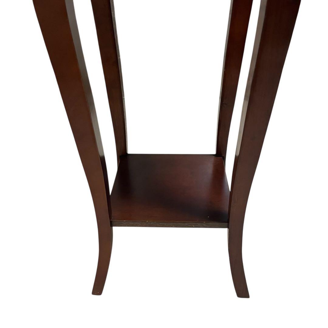 ✨【美品】高梨産業　花台/飾り棚　アンティーク家具　大理石