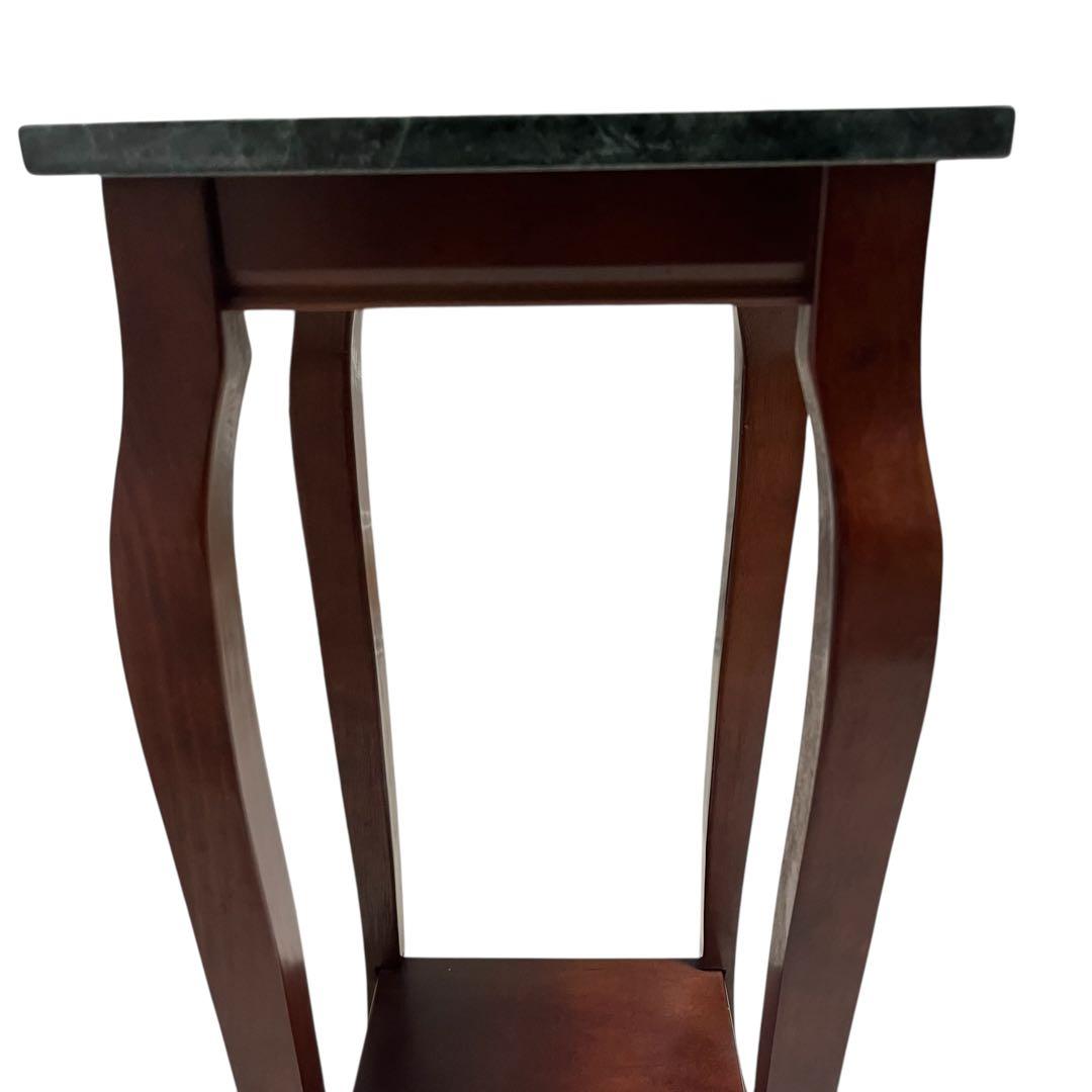 ✨【美品】高梨産業　花台/飾り棚　アンティーク家具　大理石