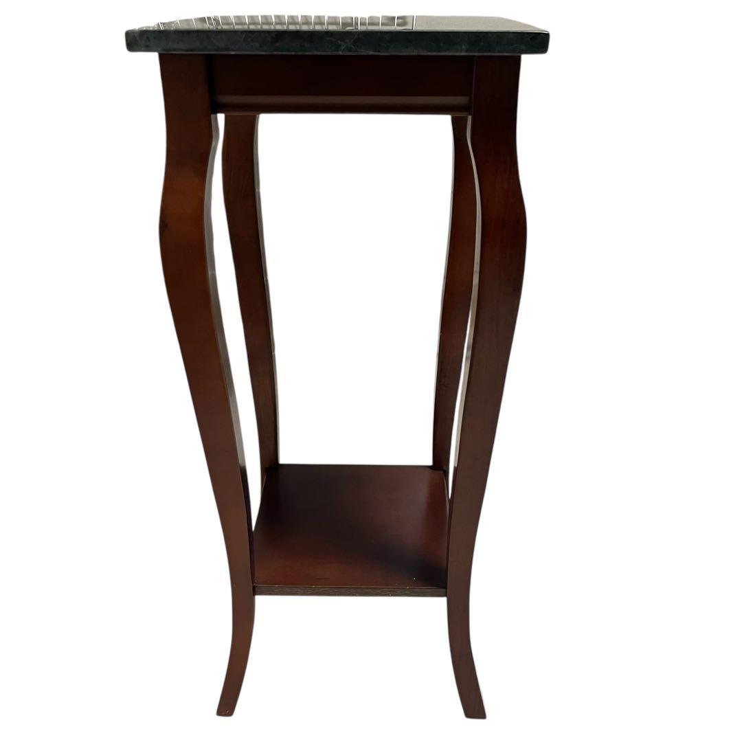 ✨【美品】高梨産業　花台/飾り棚　アンティーク家具　大理石