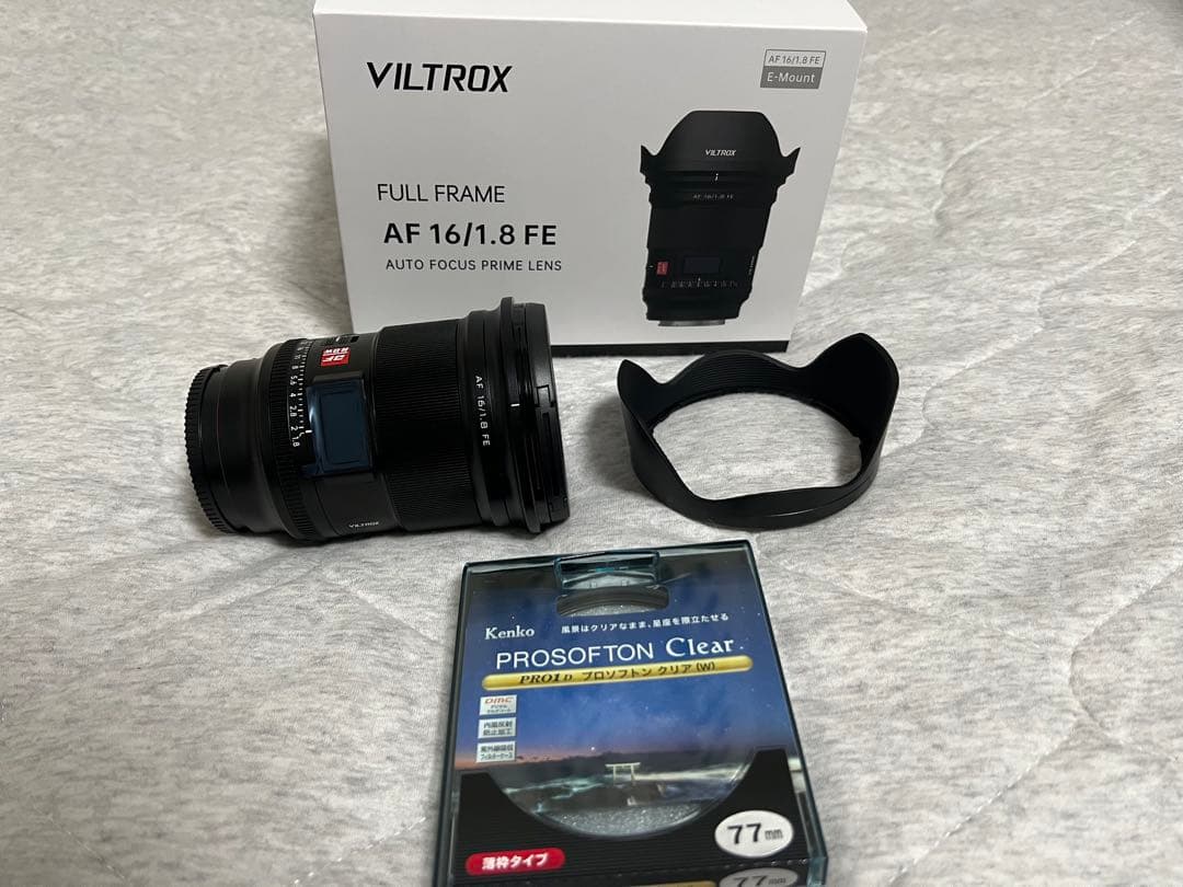 VILTROX AF 16/1.8 FE Eマウントレンズ
