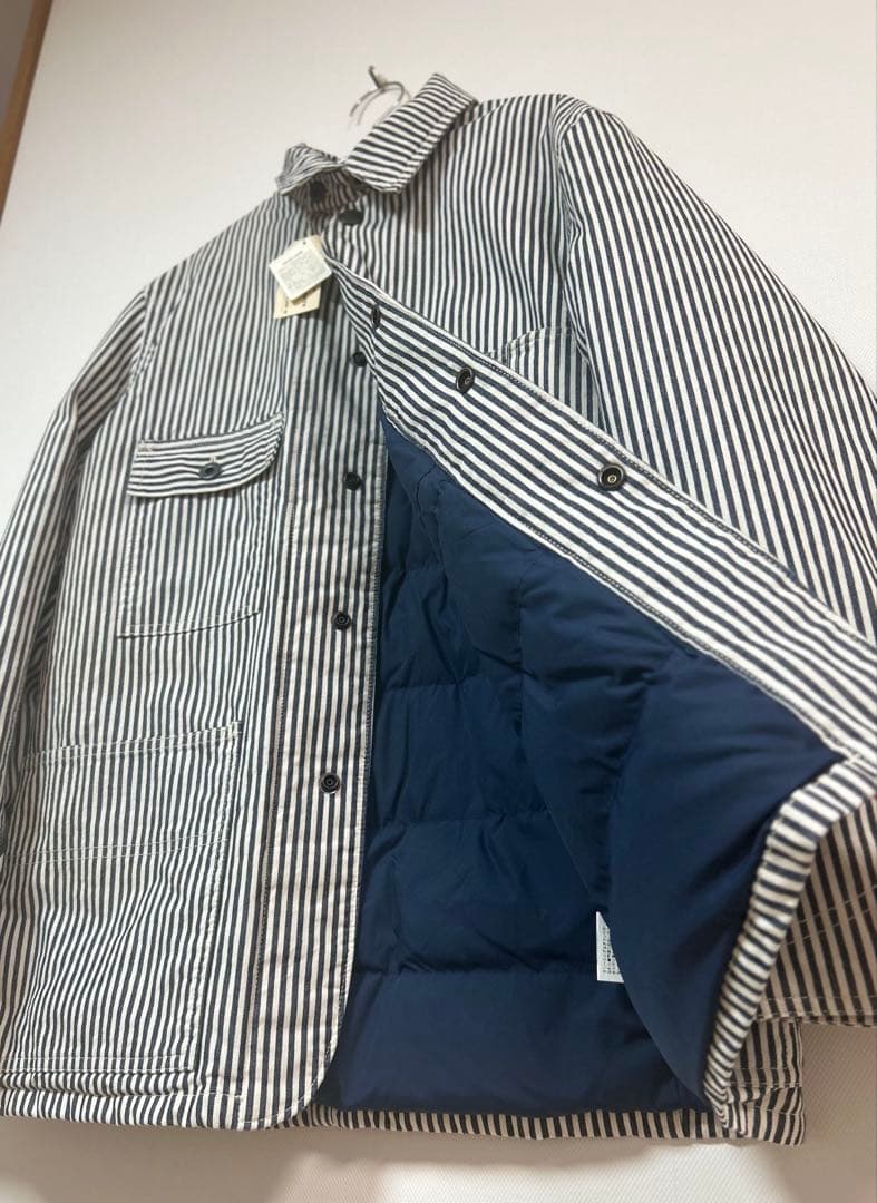 新品未使用 SUGAR CANE ヒッコリーカバーオール M ダウン