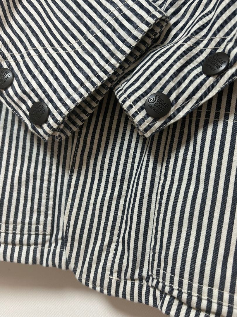 新品未使用 SUGAR CANE ヒッコリーカバーオール M ダウン