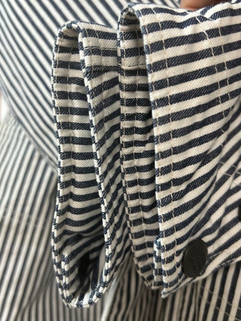 新品未使用 SUGAR CANE ヒッコリーカバーオール M ダウン