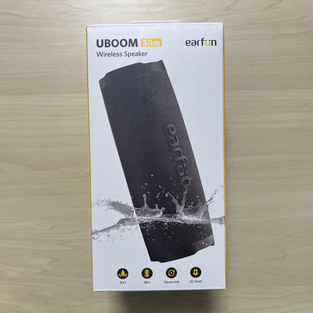 EARFUN UBOOM Slim ブラック ワイヤレススピーカー