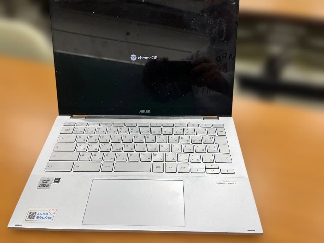 ASUS Chromebook 2-in-1 シルバー C436F