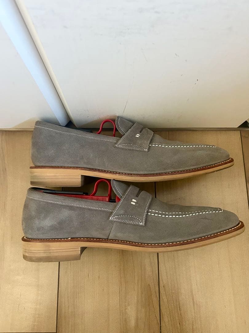 【極美品】REGAL リーガル ローファー スウェード 25cm