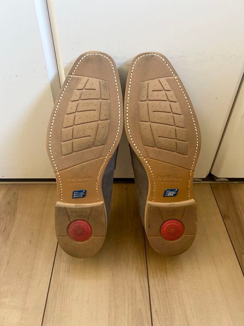 【極美品】REGAL リーガル ローファー スウェード 25cm